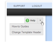 screenshot of the question mark icon on a page
