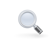 magnifying glass icon to represent our searchable help guides