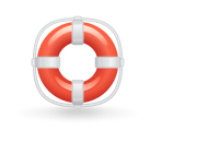 lifesaver tube to represent help from our team